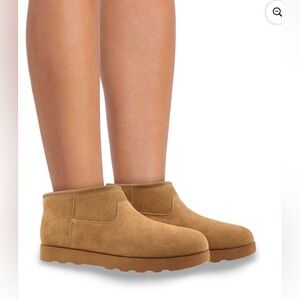 Time & Tru women’s micro genuine suede slip on boots; size: various